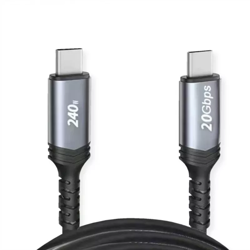 USB-C laidas VALUE 11.99.9087 USB4 Gen 2x2 2 m juodas