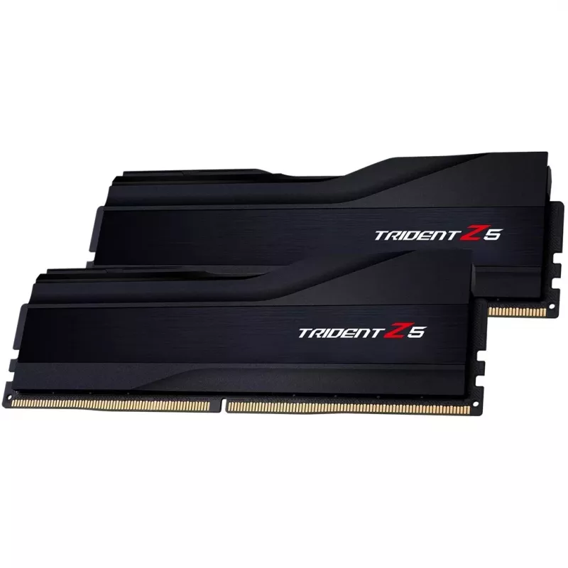 G.Skill Trident Z5 48 GB DDR5-8200 (2x 24 GB) Dual-Kit, juoda, F5-8200J4052F24GX2-TZ5K, INTEL XMP