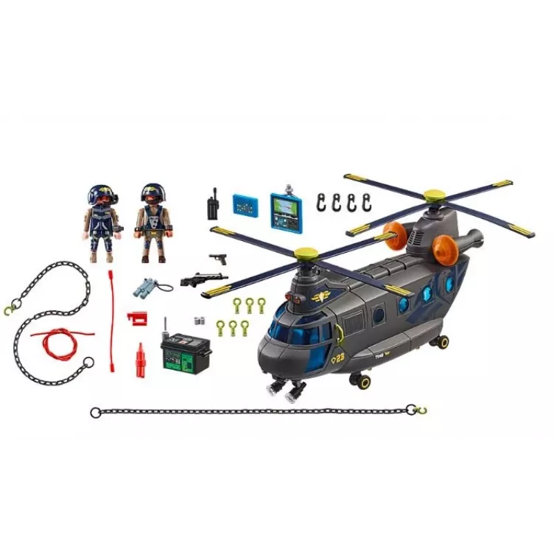 Žaidimų rinkinys Playmobil City Action 71149 su policijos figūrėlėmis ir transporto priemonėmis
