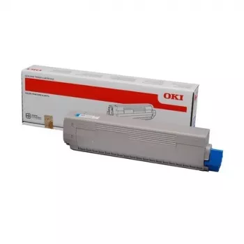 Originalus OKI 45536415 toneris C911/C931 24K ciānas