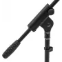 Mikrofono stovas Omnitronic AP-1 Juodas, reguliuojamas aukštis, sulankstomas pagrindas, 60005852