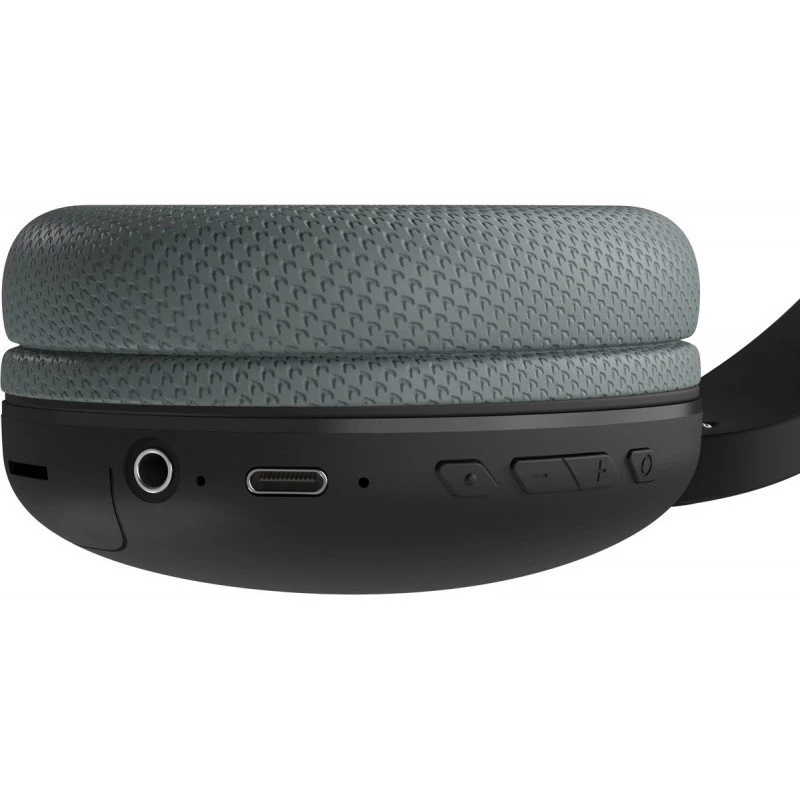 Belaidės ausinės DEFENDER Freemotion B480 — uždedamos, uždaros, Bluetooth, 20–20000 Hz, 99 dB, USB-C, AUX