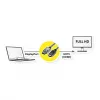 ROLINE perdirbtos medžiagos vaizdo kabelio adapteris 3 m DisplayPort HDMI juodas 11.45.5782