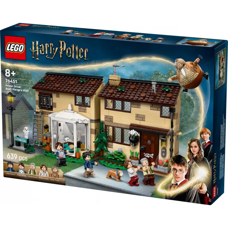 LEGO HARRY POTTER 76451 Privet Drive: Tetės Marjės apsilankymas