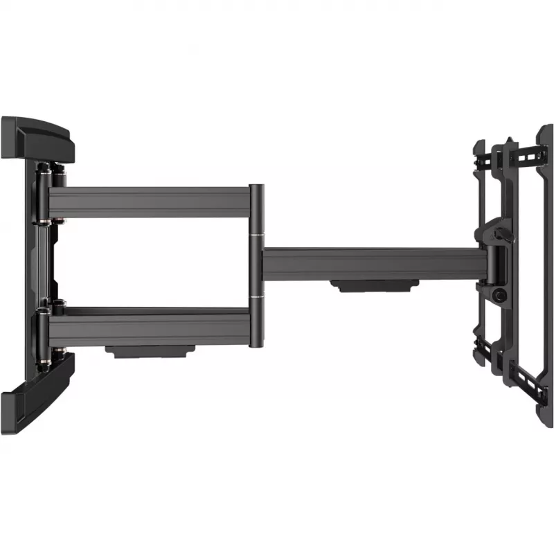 Goobay Pro TV sieninis laikiklis Pro FULLMOTION (L) platus diapazonas, juodas - televizoriams nuo 94 cm (37 inch) iki 178 cm (70 inch), pilnas judesys (pasukamas ir pakreipiamas), iki 70 kg