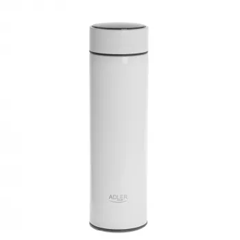Adler AD 4506w Termosas | Nerūdijantis plienas/Silikonas | Baltas