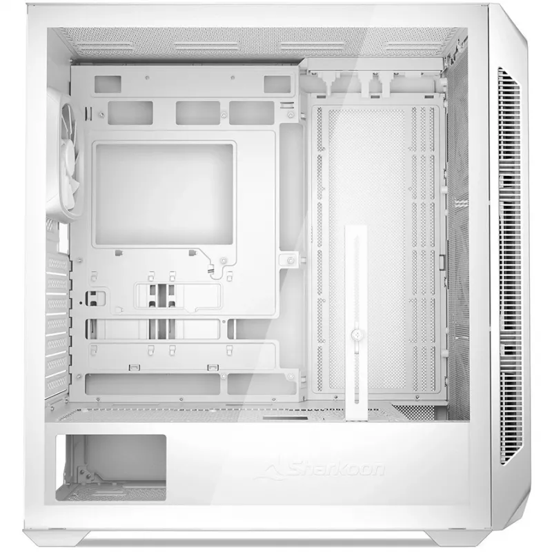 Sharkoon AK5G RGB Midi Tower Baltas