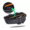 Ausinės „FreedConn F1 V2 EU“ – belaidės Bluetooth 5.2, IP65, 1100 mAh baterija, iki 48 h pokalbių, FM radijas, mikrofonas, segtukas