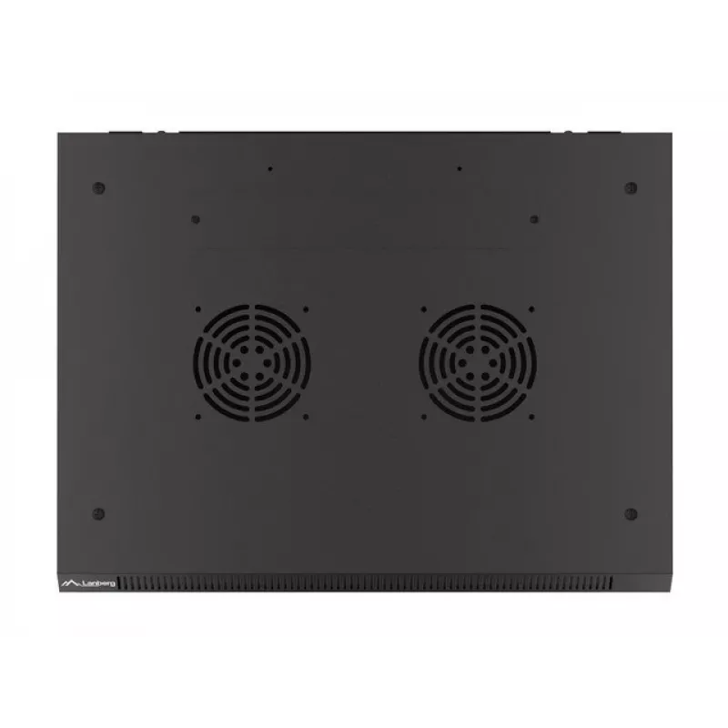 Sieninis tinklo stovas LANBERG WF01-6422-10B, 22U, 19 col., 600x450x1085 mm, plieninis, juodas