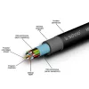 HDMI kabelis SAVIO CL-04 1,5 m Type A kištukas-kištukas, HDMI 1.4, 4096×2160, ARC, Ethernet, auksuoti kontaktai