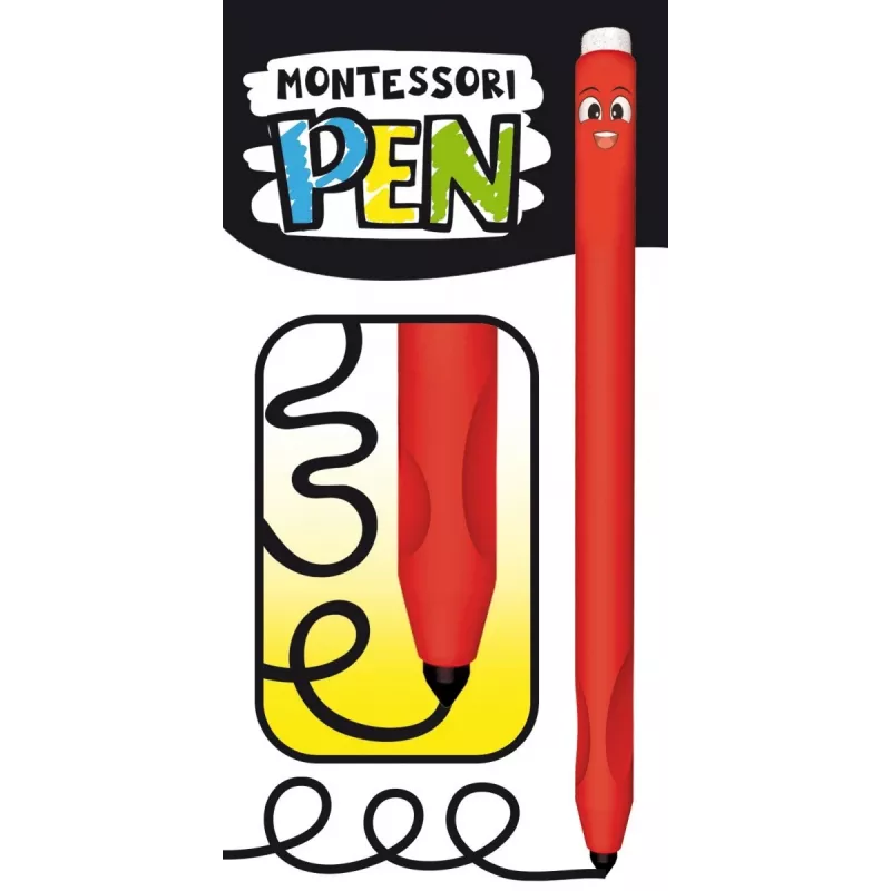 Mokomasis rinkinys Montessori Rašymo mokykla su 18 planšetėmis