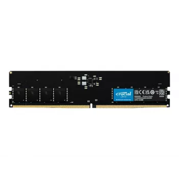 Crucial CT16G56C46U5 U-DIMM, 16GB, DDR5, 5600 Mhz, CL46, Black