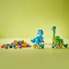 Konstruktorius LEGO DUPLO 10451 Dinozaurai ant ratų 3-in-1 rinkinys, 108 dalių, nuo 3 metų, aukštis 220 mm