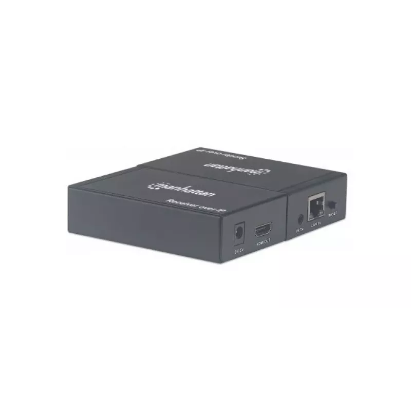 AV siųstuvas ir imtuvas Manhattan 1080p HDMI per IP Extender Kit