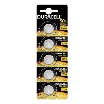 Duracell 072022 baterija CR2016 ličio vienkartinė 3V, 5 vnt. lizdinėje pakuotėje