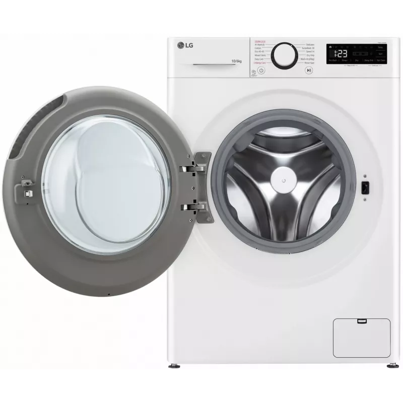 LG F4DR510S0W Skalbimo džiovinimo mašina 10 kg 1400 aps./min. Balta
