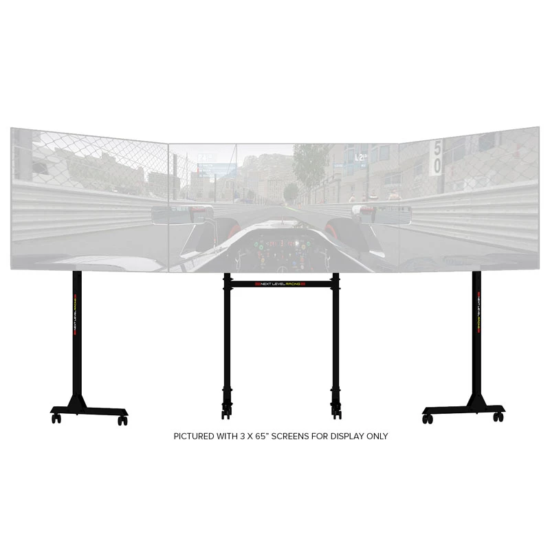 Grindinis stovas trims monitoriams Next Level Racing NLR-A010 32–65 col., iki 70 kg