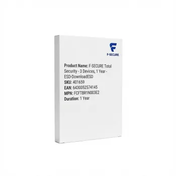 F-SECURE Total Security - 3 Įrenginiai, 1 Metai - ESD Parsisiuntimas