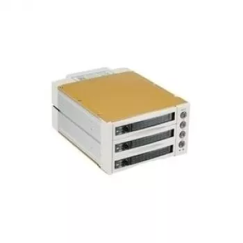 Fantec SNT-BA2131-2 - S-ATA 2x 13,30 cm (5,25) 3x1 HDD korpusas smėlio spalvos (2007)