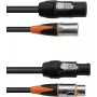 EUROLITE DT-2 DMX IP T-Con 3m DMX laidas, 3 kontaktų XLR, atsparus oro sąlygoms