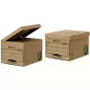 Fellowes 4472205 Dėžė dokumentams juoda/ruda stačiakampė popierinė (4470809)