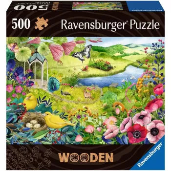 Medinis Dėlionė Wilder Garten (505 Detalių)