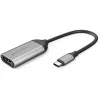 HYPER HD-H8K USB Type-C į HDMI adapteris iš nerūdijančio plieno