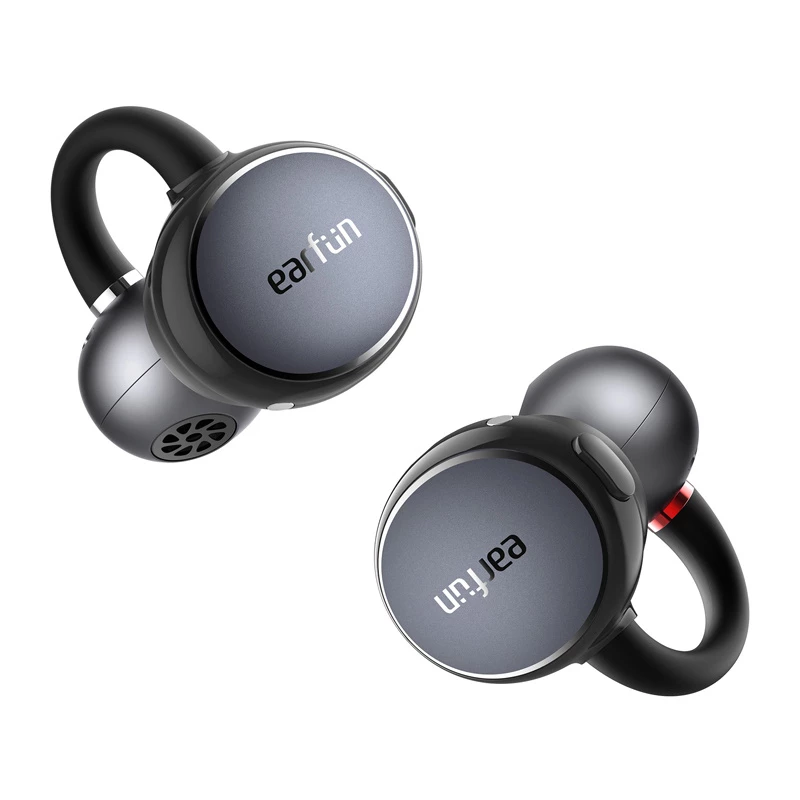 Belaidės ausinės ant ausų Earfun Clip (juodos) modelis CW100G