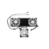 EK Water Blocks 120 mm korpuso ventiliatorius – pilka spalva
