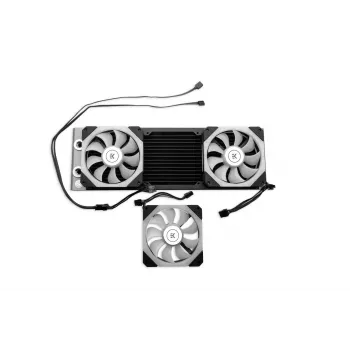 EK Water Blocks 120 mm korpuso ventiliatorius – pilka spalva