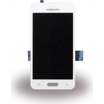 Stiklas ir lietimui jautrus modulis baltas, skirtas Samsung G355H Galaxy Core 2 (GH97-16070A)
