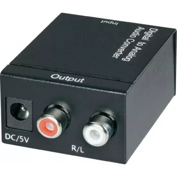 AV keitiklis SpeaKa Professional 989149 – Toslink (optinis) į RCA skaitmeninį garso adapterį