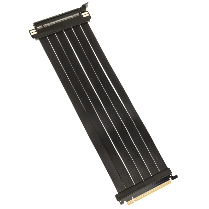 Kolink PCI Express 5.0 x16 į x16 Riser laidas, 180 laipsnių, juodas - 30 cm