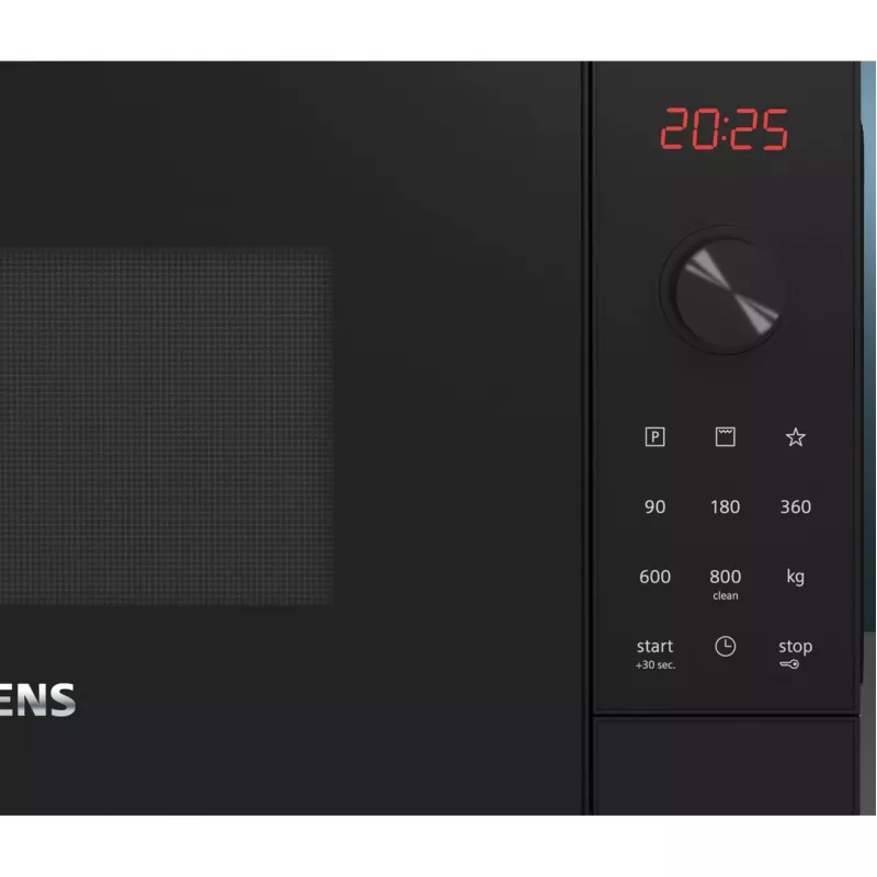 Siemens iQ300 FE023LMB2 mikrobangų krosnelė Solo juoda 20 L 800 W