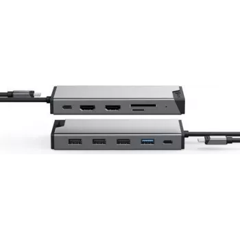 ALOGIC DV3 Laidinė USB 3.2 Gen 1 (3.1 Gen 1) Type-C jungtis, sidabrinė (DUCDDV3)