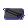Išorinis kietasis diskas Silicon Power A62S 2TB, USB Type-A 3.2 Gen 1, mėlynas/juodas