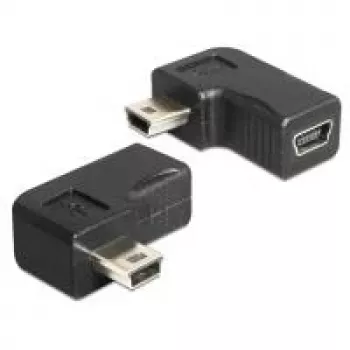 DeLOCK 65448 USB-B mini lyties keitiklis 90° kampu