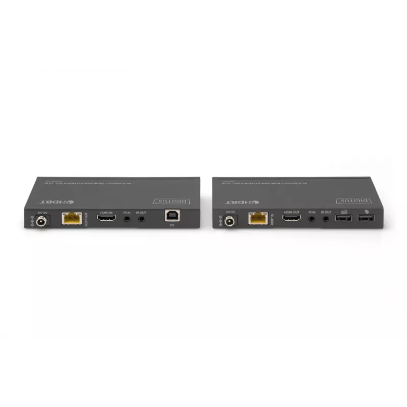 KVM prailgintuvas Digitus 4K HDBaseT HDMI 70 m laidinis