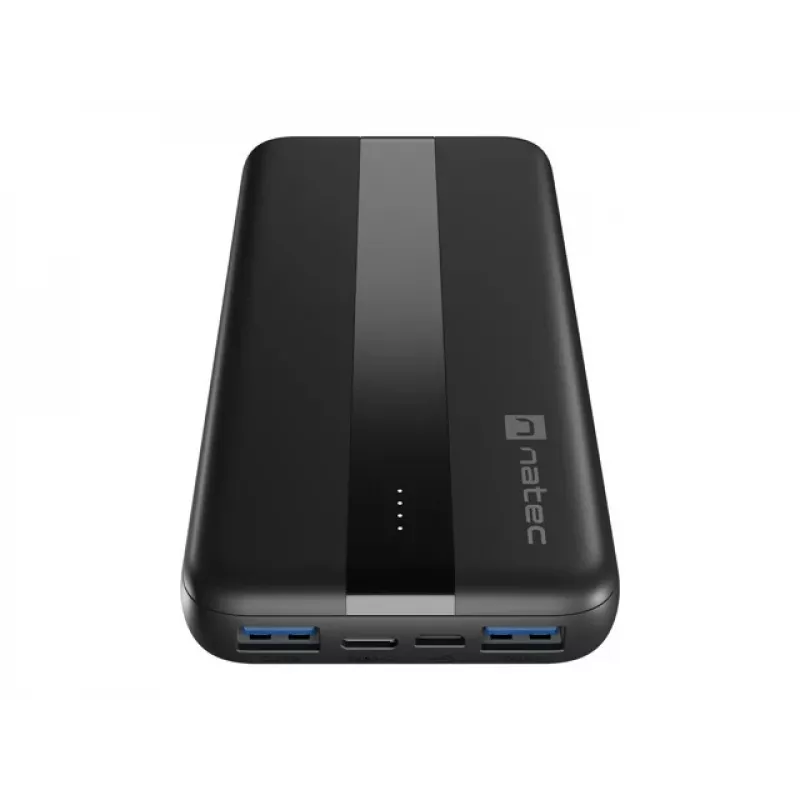 NATEC TREVI SLIM Q V2 ličio polimerinė 10000 mAh juoda