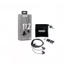 Shure SE112-GR Ausinės Laidinės Į ausį Muzika/Skambučiai Juoda, Pilka