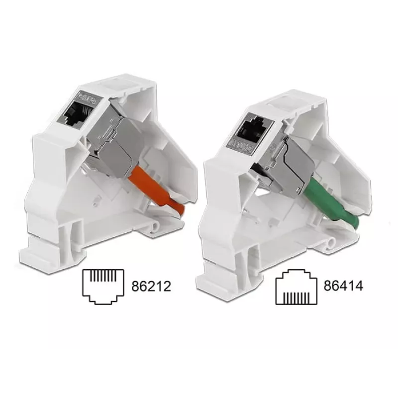 TVirtinimo rinkinys DeLOCK 86414 Baltas