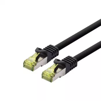 LOGON TCR6ASS015BL RJ-45 Cat6a 1.5 m juodas tinklo kabelis