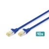 DIGITUS DK-1644-A-020-B-10 Ethernet kištukinis laidas mėlynas