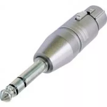 Neutrik NA3FP garso adapteris – XLR3 (motina) į stereo kištuką (tėvas)