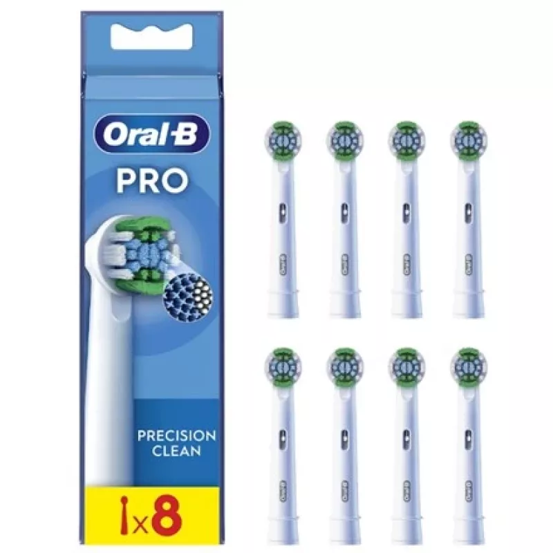 Oral-B EB20RX-8 Precision Clean keičiamos galvutės, 8 vnt.