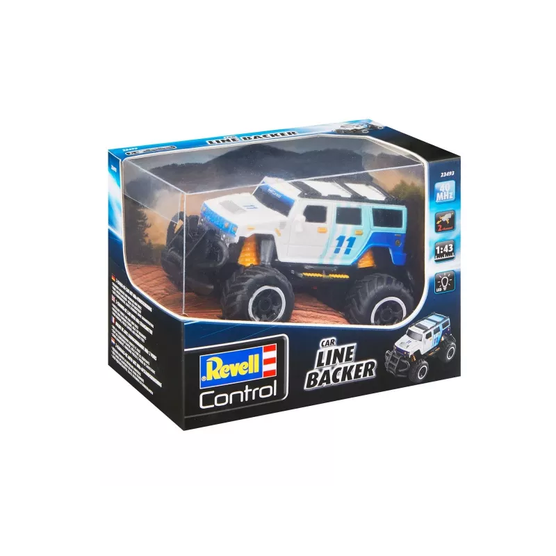 Automobilis Revell Line Backer by REVELL – rekomenduojamas amžius 6+, spalvos: juoda, mėlyna, balta