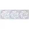 Jonsbo ZA-420WR 3×140 mm PWM Reverse ARGB baltų ventiliatorių rinkinys