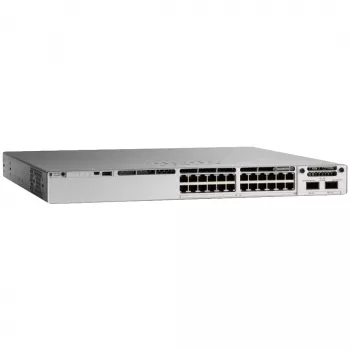 Cisco Catalyst 9300-24UX-E valdomas tinklo jungiklis, 24 prievadai 10G Ethernet