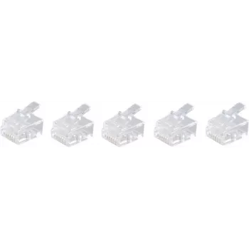 Kištukas RJ-12 ShiverPeaks BS72050-5 baltas (5 vnt.)
