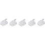 Kištukas RJ-12 ShiverPeaks BS72050-5 baltas (5 vnt.)